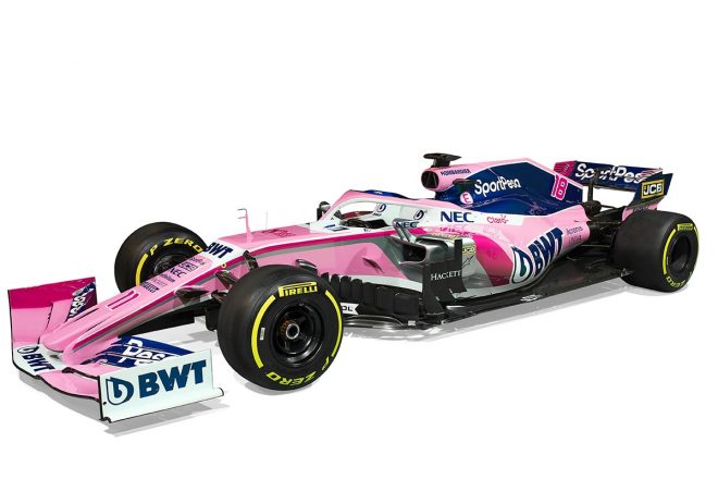 スポーツペサ・レーシング・ポイントF1の2019年カラー