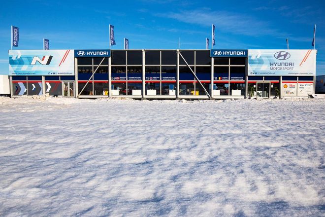 サービスパークでは各チームの準備が進んでいる