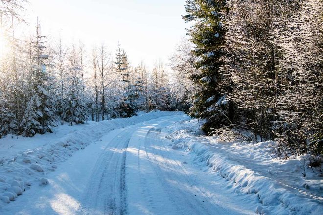 シリーズ唯一のフルスノーイベントとして行われるラリー・スウェーデン
