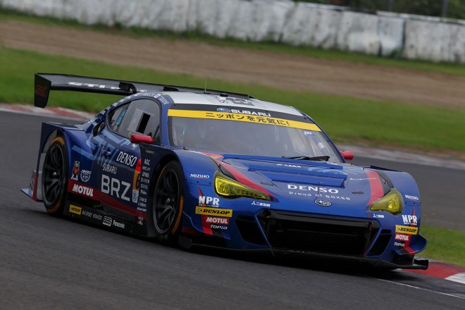 モースポフェス2019で走行するSUBARU BRZ GT300