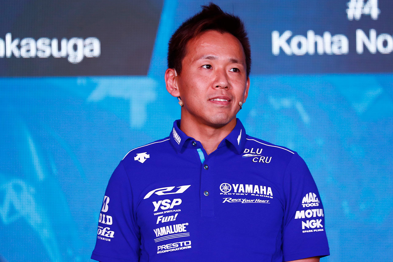 2019年シーズンも中須賀はJSB1000クラスにヤマハファクトリーから参戦し、9度目のタイトル獲得に挑戦する