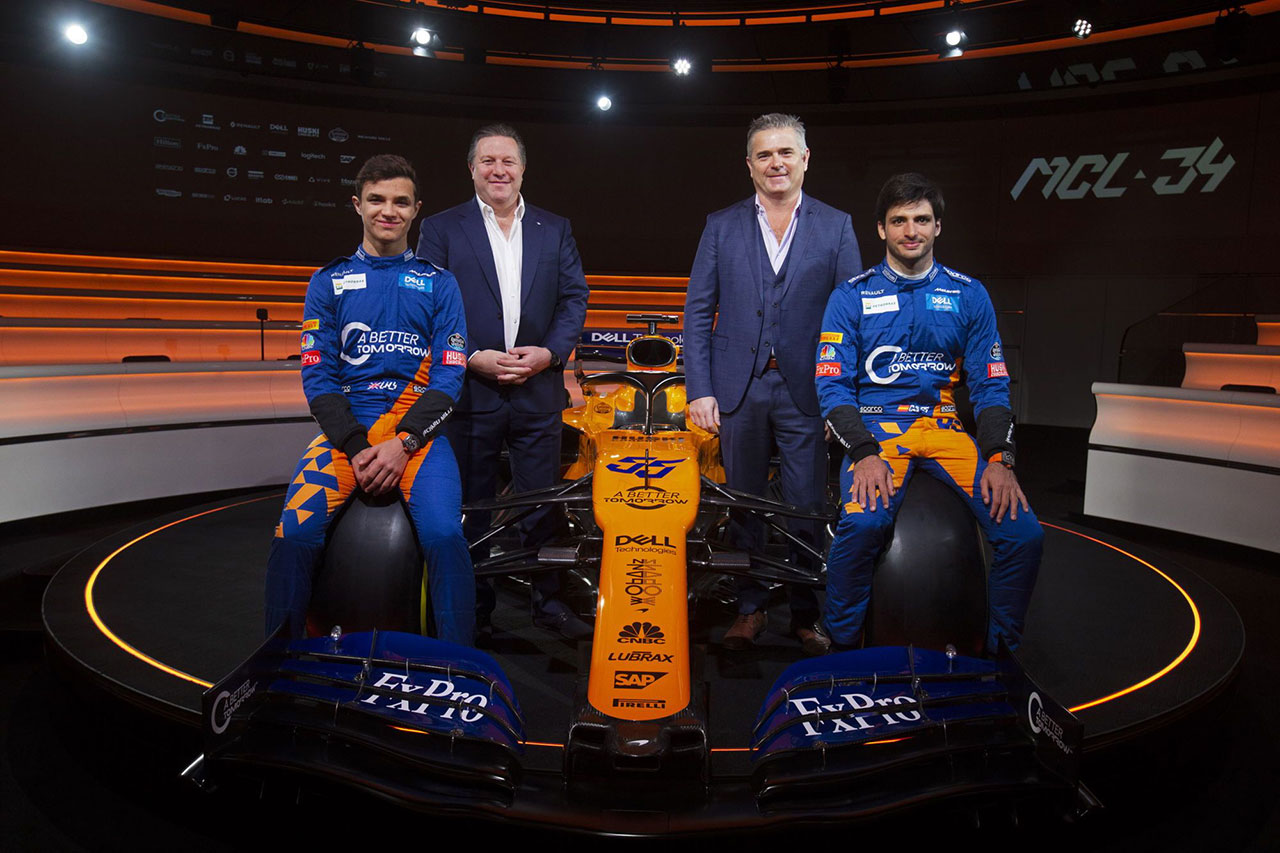 マクラーレンF1 2019年型マシン『MCL34』
