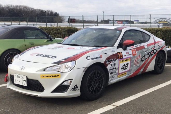 初戦となる新城ラリーは、JN3クラスにトヨタ86で参戦する