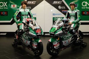 Moto2ライダー長島哲太が所属するSAGがチーム体制を発表。マシンカラーリングも初お目見え
