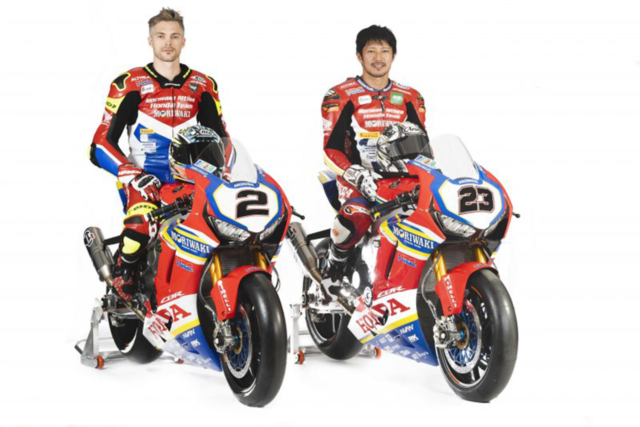 レオン・キャミア、清成龍一（モリワキ-アルティア・ホンダ・チーム）