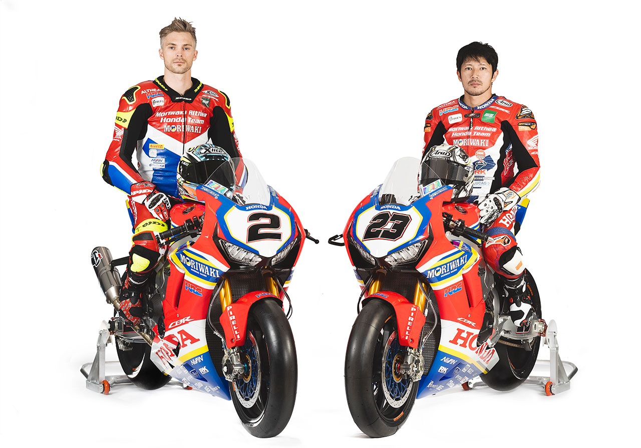 SBK：モリワキ-アルティア・ホンダ・チーム、2019年型CBR1000RR