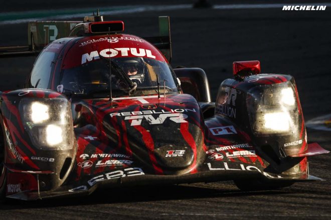 ギブソン製NAエンジンを使用しているレベリオン・レーシングのレベリオンR13・ギブソン