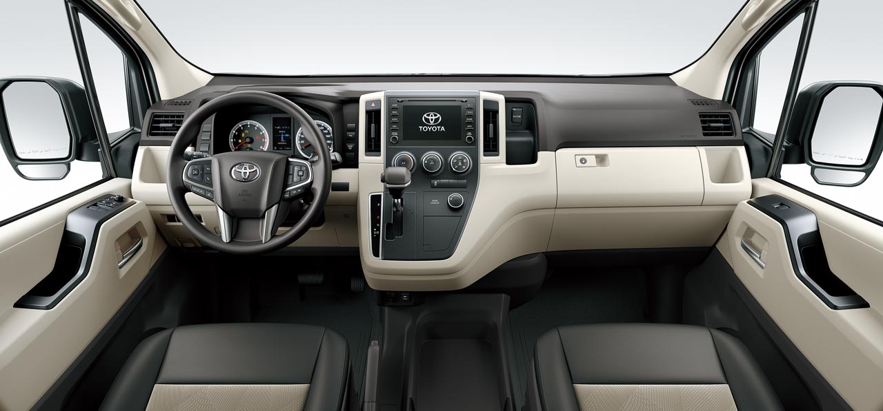 新型トヨタ・ハイエース－インテリア・コクピット