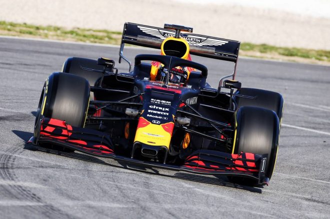 2019年F1バルセロナテスト1回目　マックス・フェルスタッペン　レッドブル・ホンダRB15
