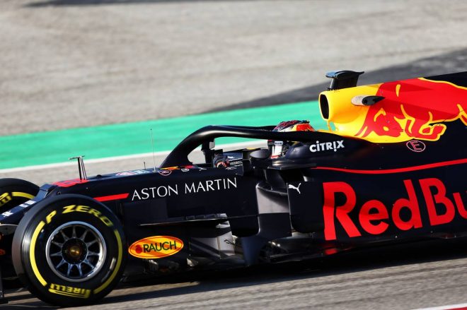 2019年F1バルセロナテスト1回目　マックス・フェルスタッペン　レッドブル・ホンダRB15