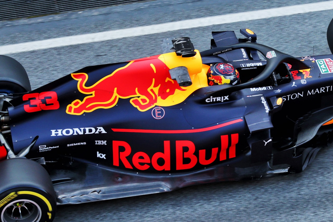 2019年第1回F1テスト1日目　マックス・フェルスタッペン（レッドブル・ホンダ）