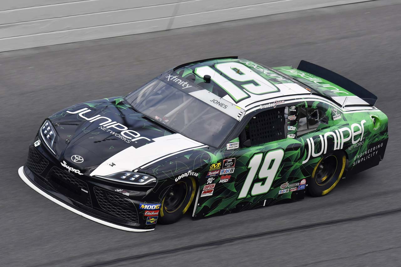 トヨタ・スープラのデビュー戦で3位フィニッシュを果たしたブランドン・ジョーンズ