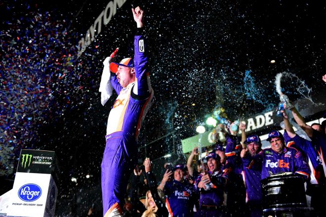 デイトナ500を制したデニー・ハムリン