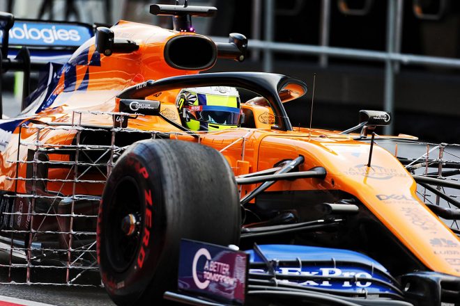 2019年F1バルセロナテスト1回目　ランド・ノリス　マクラーレンMCL34