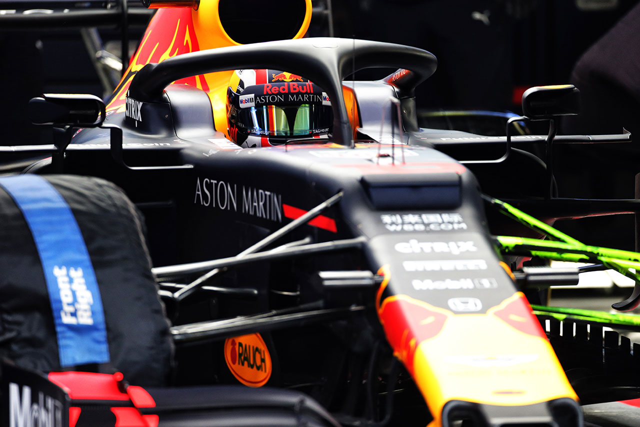 2019年F1バルセロナテスト1回目　ピエール・ガスリー　レッドブル・ホンダRB15