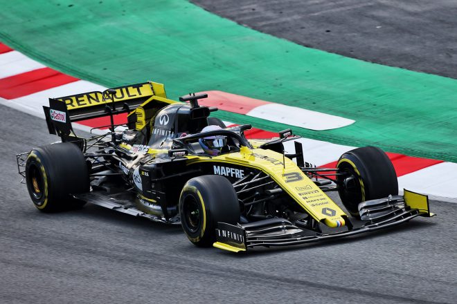 2019年F1バルセロナテスト1回目　ダニエル・リカルド　ルノーRS19