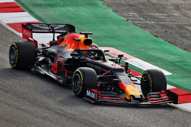 2019年F1バルセロナテスト1回目　ピエール・ガスリー　レッドブル・ホンダRB15