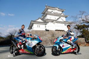 尾野弘樹(左)、村瀬健流(右)/ミクニテリーアンドカリーレーシング