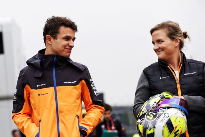 2019年F1バルセロナテスト1回目　ランド・ノリス