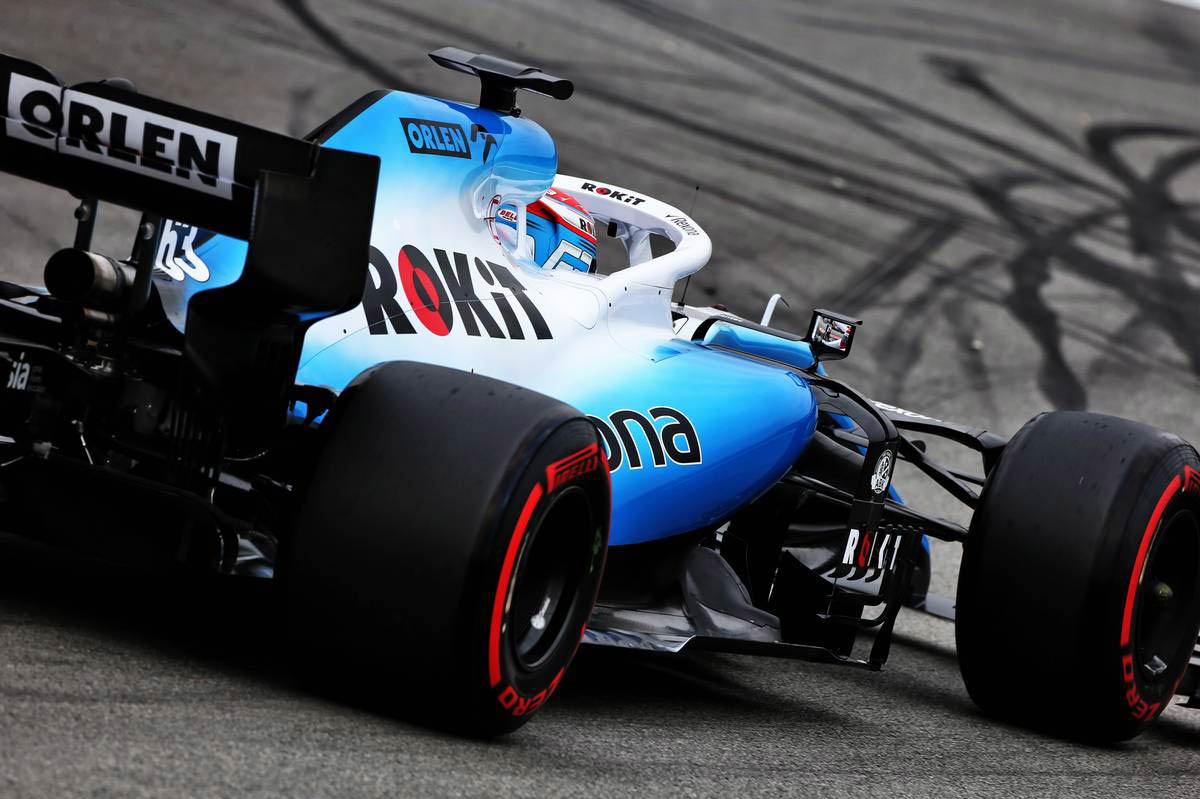 2019年第1回F1バルセロナテスト3日目：ジョージ・ラッセル（ウイリアムズFW42）がコースイン