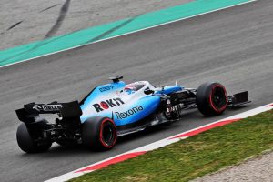 2019年第1回F1バルセロナテスト3日目:ジョージ・ラッセル(ウイリアムズFW42)がコースイン