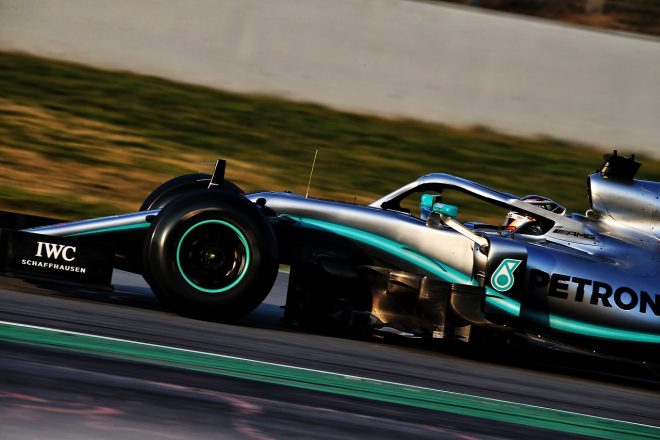 2019年第1回F1テスト3日目 ルイス・ハミルトン(メルセデス)