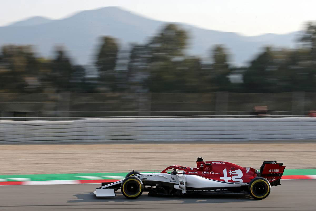 2019年F1バルセロナテスト3日目：キミ・ライコネン（アルファロメオ）