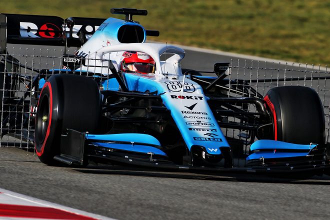 2019年F1バルセロナテスト1回目　ロバート・クビカ　ウイリアムズFW42