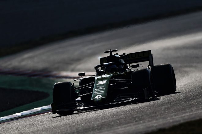 2019年F1バルセロナテスト1回目　ダニエル・リカルド　ルノーRS19