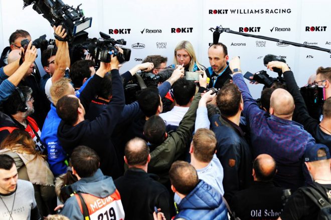 2019年F1バルセロナテスト4日目：ロバート・クビカ（ウイリアムズ）