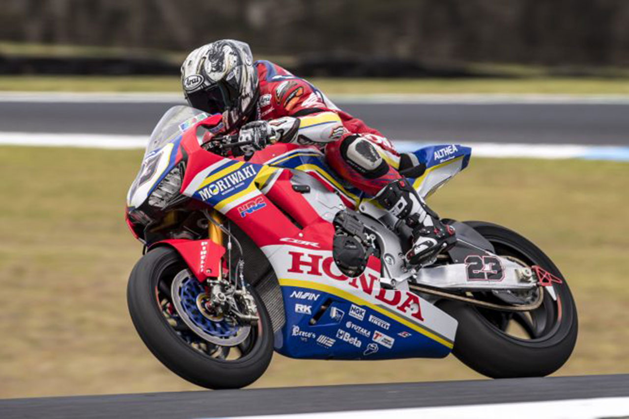 清成龍一（モリワキ-アルティア・ホンダ・チーム）