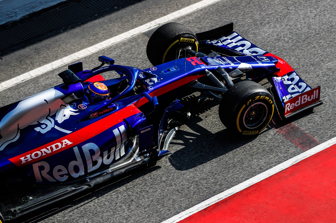 2019年第1回F1テスト　アレクサンダー・アルボン（トロロッソ・ホンダ）