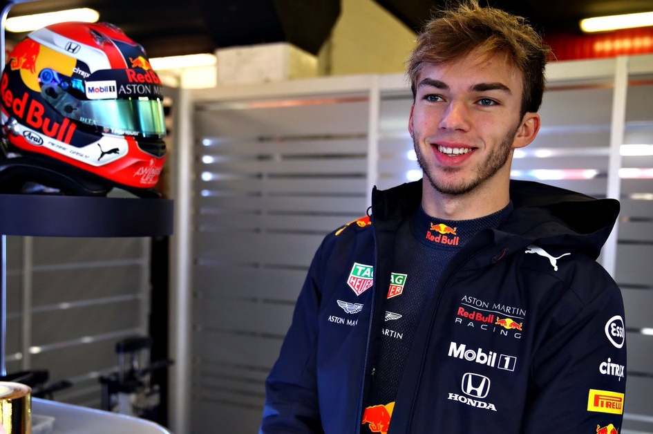 2019年第1回F1テスト4日目　ピエール・ガスリー（レッドブル・ホンダ）