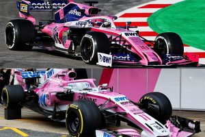 【新旧F1マシンスペック比較】レーシング・ポイント編:“コスパ”重視のRP19。完成度の高いVJM11とパーツを共有