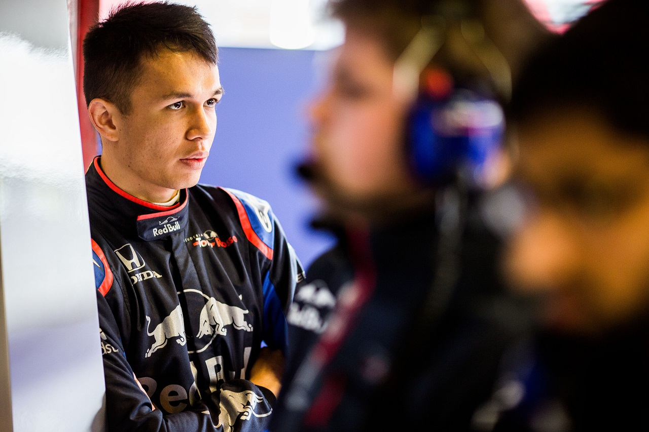 2019年第1回F1テスト4日目　アレクサンダー・アルボン（トロロッソ・ホンダ）