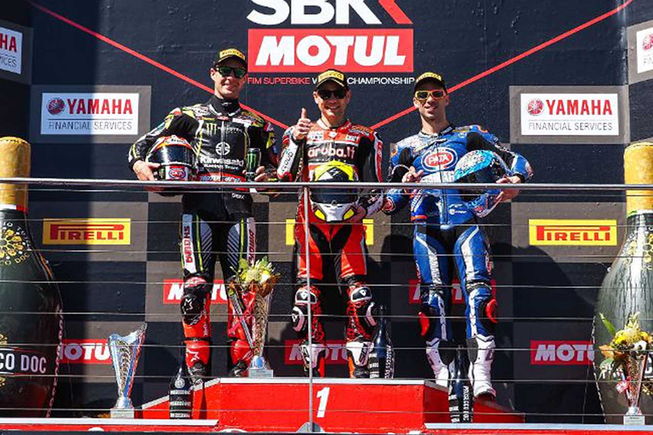 SBKデビュー戦で優勝を果たしたバウティスタ