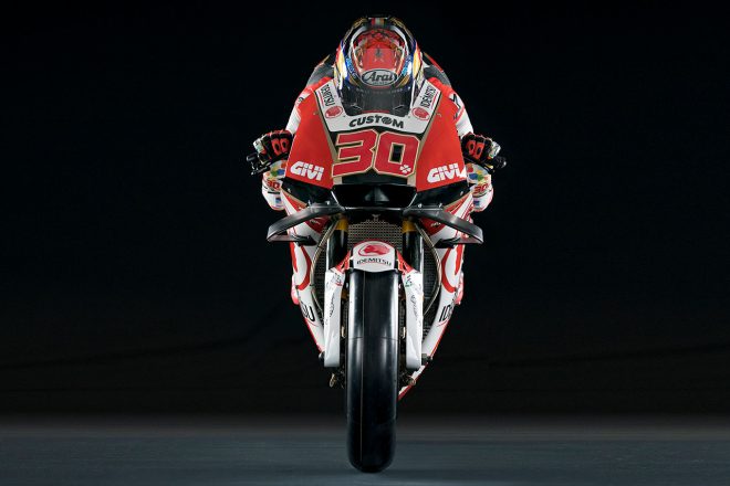 2019年仕様のRC213V（中上貴晶）