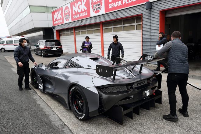 ツインリンクもてぎに登場したマクラーレン・カスタマーレーシング・ジャパンのマクラーレン720S GT3
