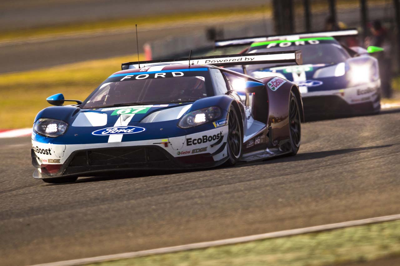 WEC組ことフォード・チップ・ガナッシ・チームUKのフォードGT