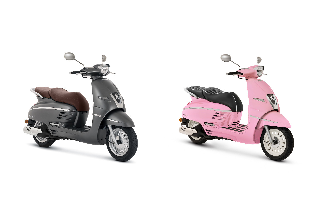 ジャンゴ 125 ABS（マットグレー／ディープピンク）