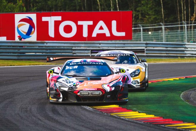 ガレージ59は2018年シーズンもプロクラスとアマクラスに1台ずつマクラーレン650S GT3を投入していた