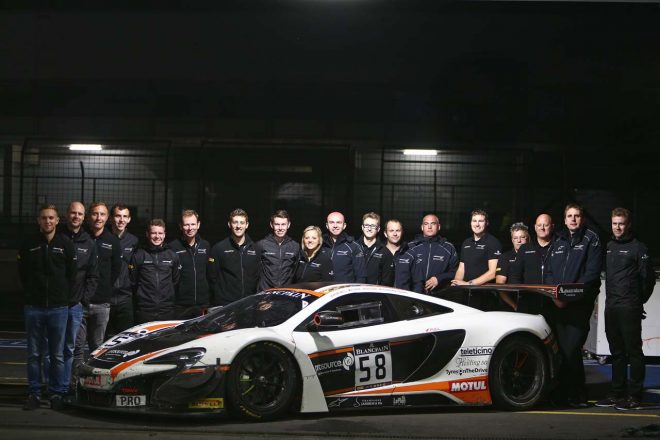 2016ブランパンGTシリーズ・エンデュランスカップでドライバー、チームタイトルの2冠を達成したガレージ59