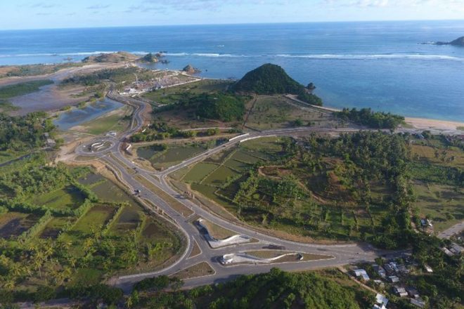 インドネシアのロンボク島南部に位置するマンダリカ