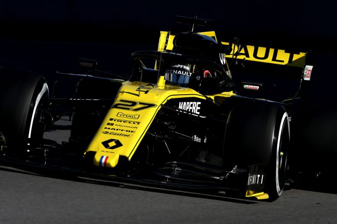 2019年F1バルセロナテスト2回目 ニコ・ヒュルケンベルグ ルノーRS19