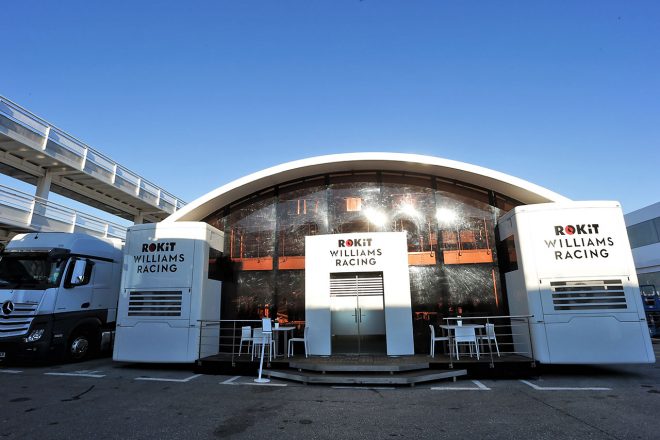 ウイリアムズF1 モーターホーム