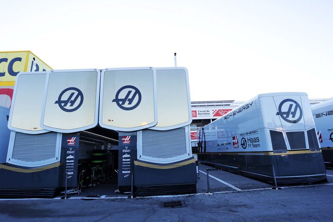 ハースF1 モーターホーム
