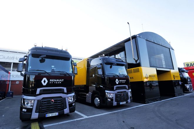 ルノーF1 モーターホーム