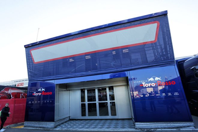 トロロッソ・ホンダ モーターホーム