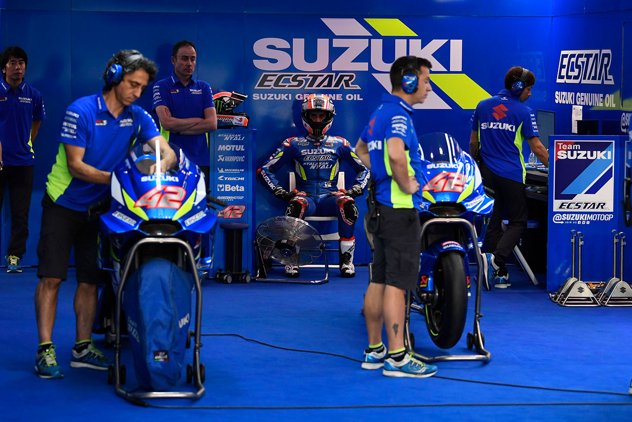 オフシーズンのオフィシャルテストで高パフォーマンスを見せるチーム・スズキ・エクスター