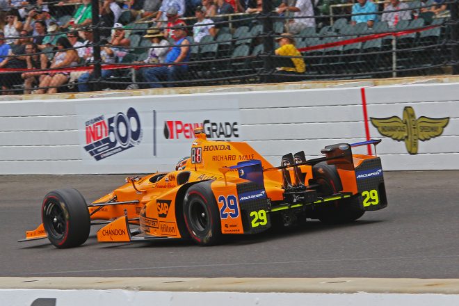 インディ500参戦のアロンソ。カーナンバーはマクラーレンにとって特別